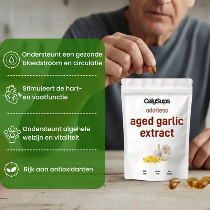 Gerijpt Knoflookextract - 7500mg Geurloos