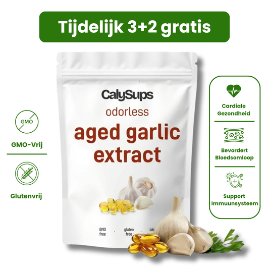 Gerijpt Knoflookextract - 7500mg Geurloos